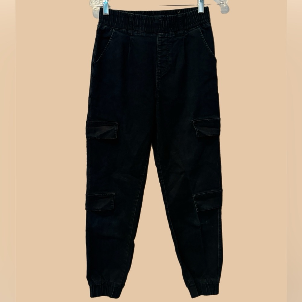 Stretchy Dark Jean Joggers